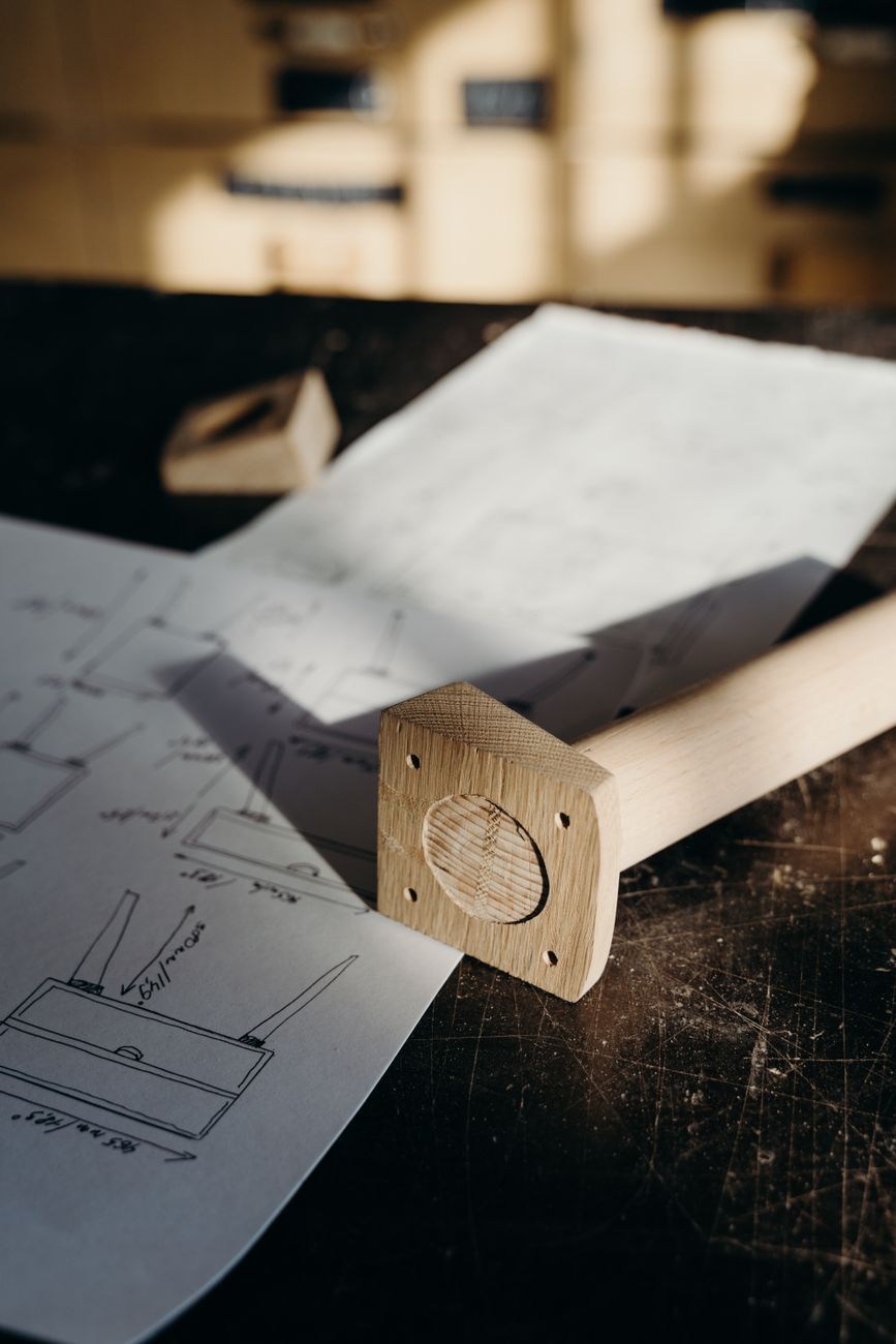 Hand tools used for fine cabinetry work